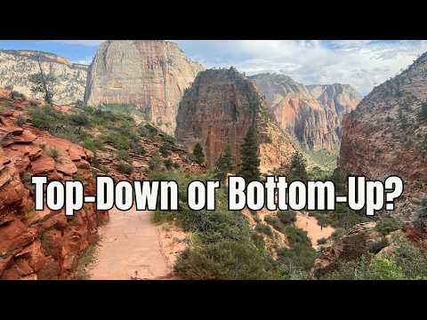 The West Rim Trail: Top Down vs Bottom‑Up - fussyphotos.com
