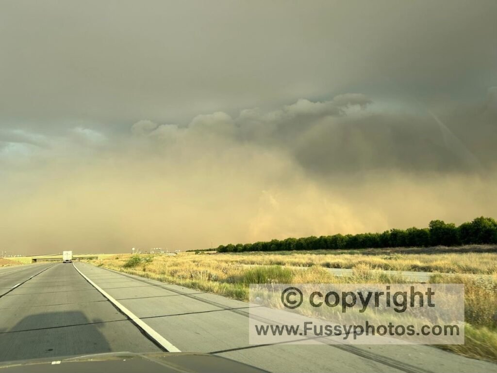 Highway 10 storm near Picacho Peak — Best hike in Saguaro National Park