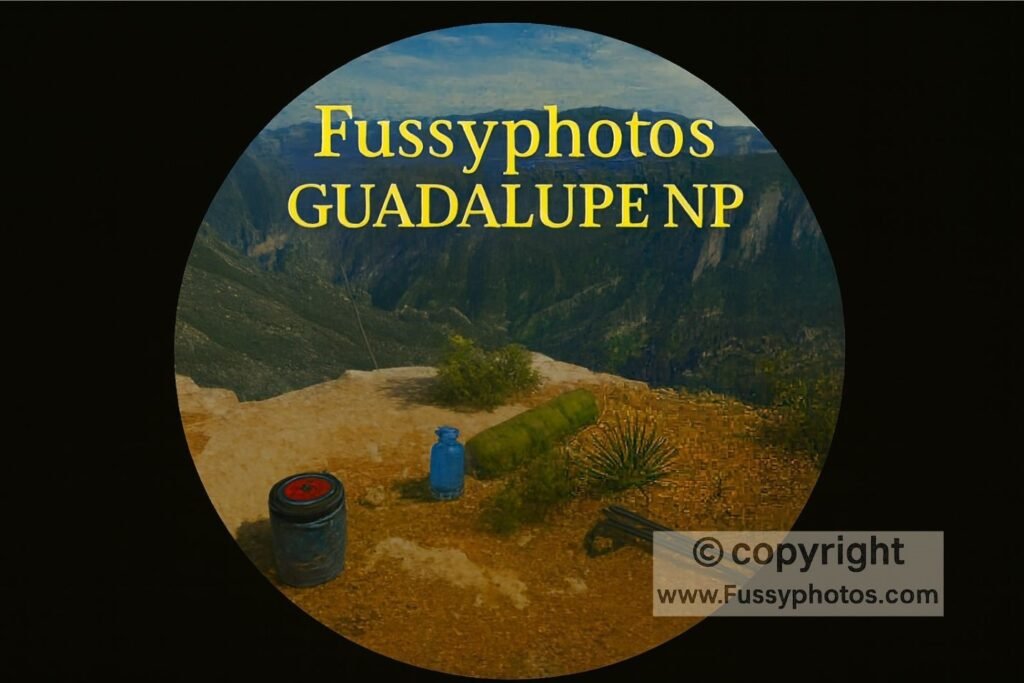 How to Explore Guadalupe Mountains — Fussyphotos Guadalupe Mountains National Park logo