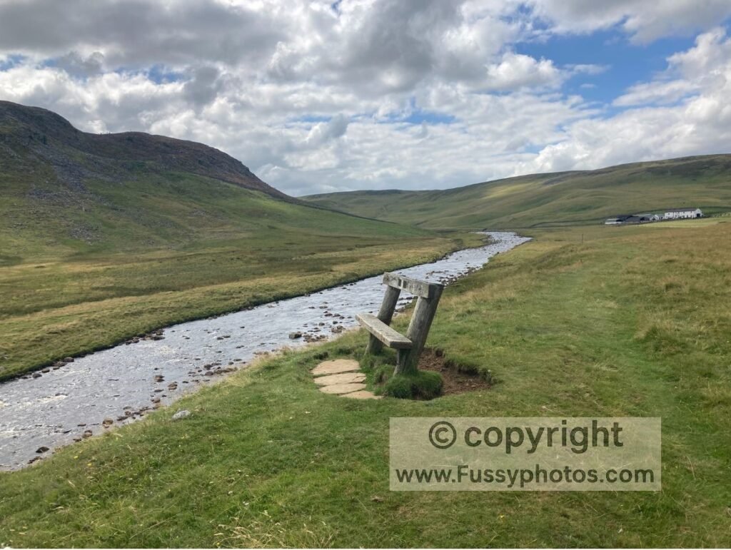 Pennine Way: High Force — superb river scenery west along The River Tees