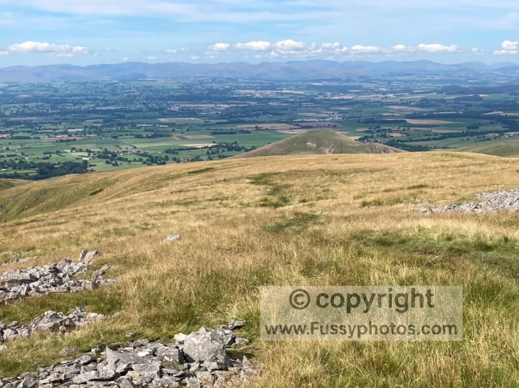 Pennine Way Dufton–Alston — ascending towards Cross Fell, west to Lake District