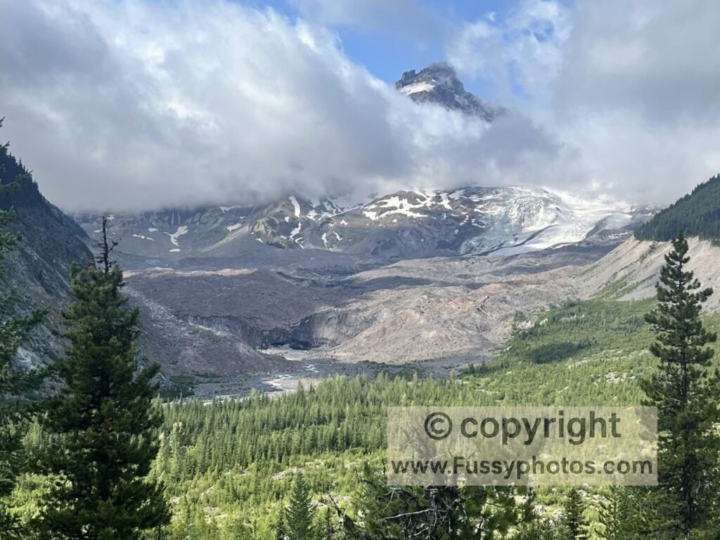 Wonderland’s Best, Without Competitive Permits — Emmons Glacier snout with terminal moraine