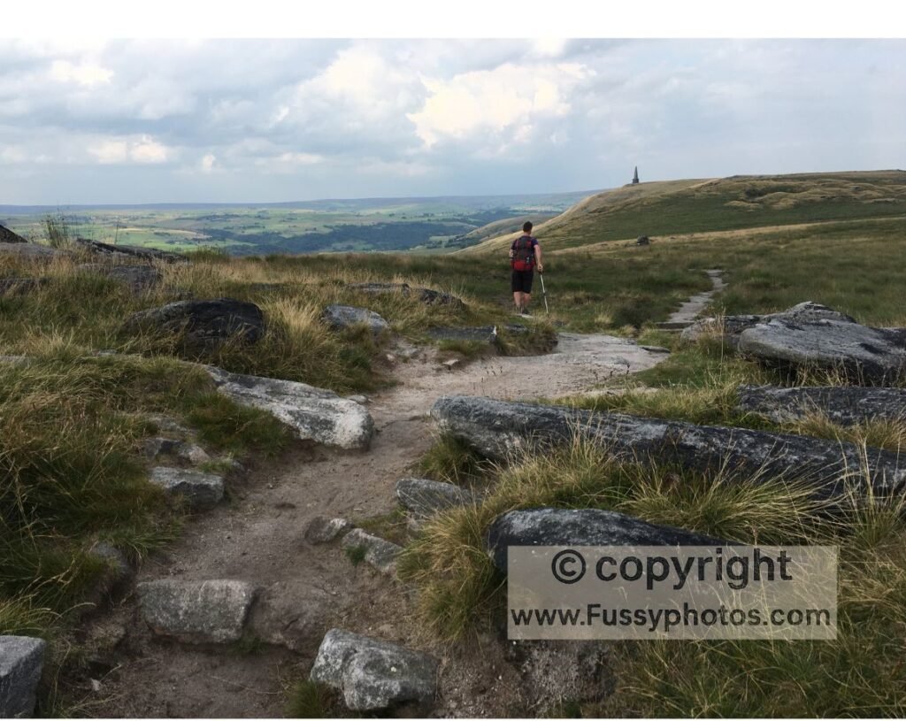 The Pennine Way Day 2 — Stoodley Pike visible