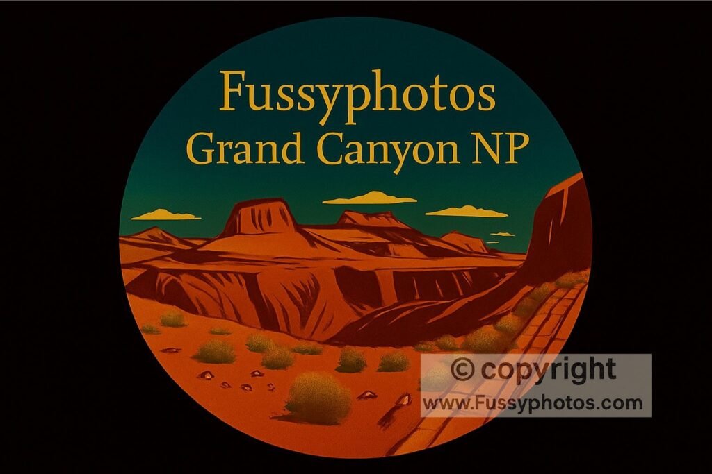 Grand Canyon Rim-to-River-to-Rim Loop Fussyphotos logo