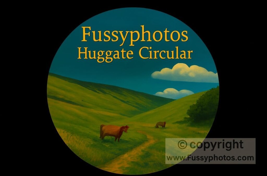 Sample the Wolds Way — Fussyphotos logo Huggate Circular