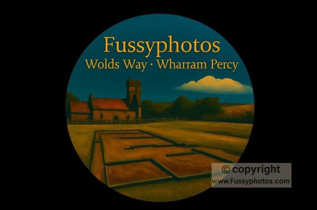 Fussyphotos logo - Yorkshire Wolds Way: Wharram Percy & Thixendale Loop