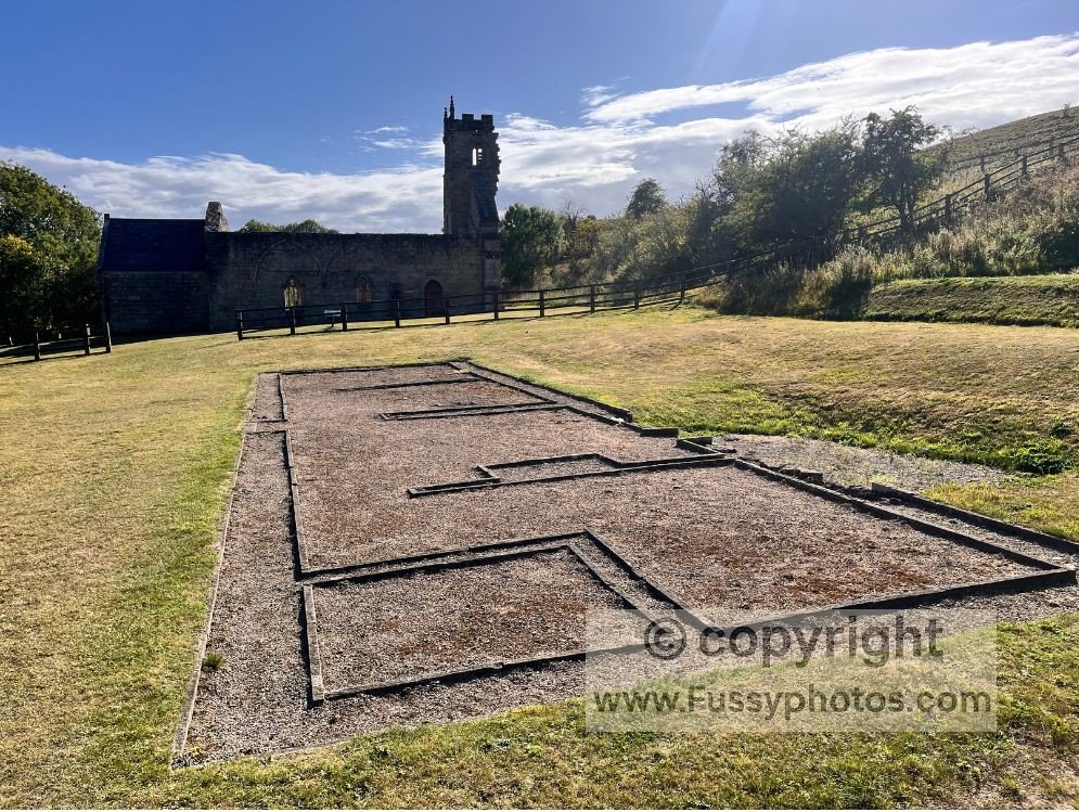 Wolds Way: Wharram Percy abandoned village