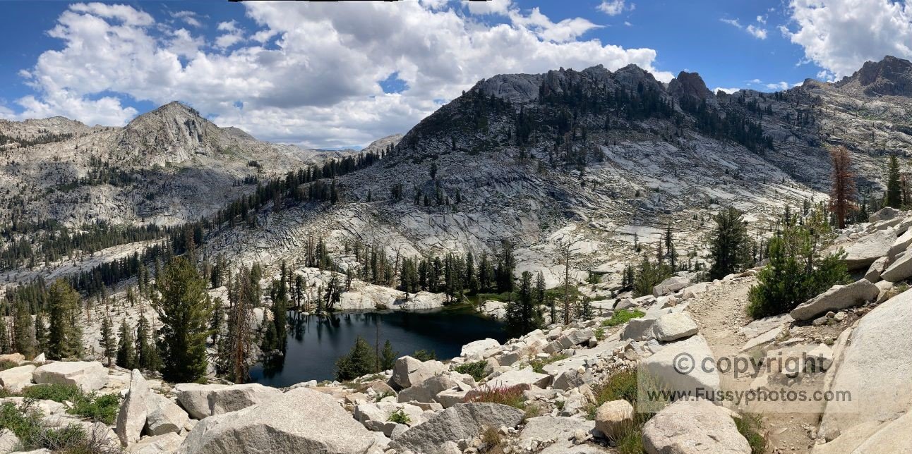 Aster Lake visible from the Lakes Trail.
