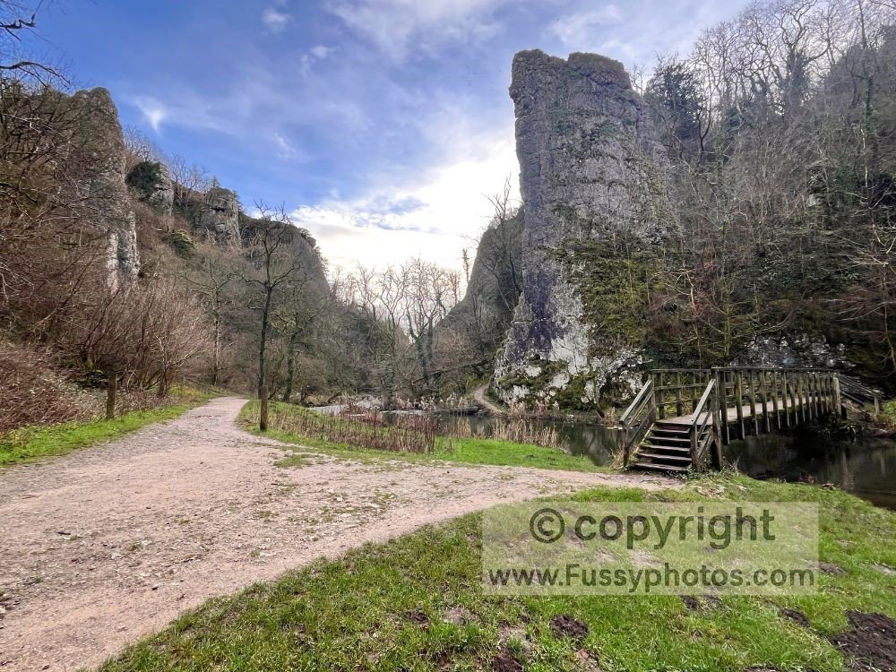 Ilam Rock in Dove Dale.