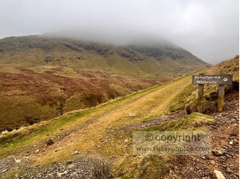 Helvellyn via Whiteside — The Sign Was Clear, the Mountain Wasn’t