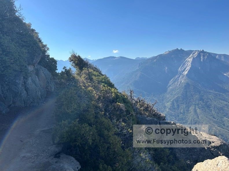Eagle View on the High Sierra Trail: A place to watch eagles soaring on mountain currents