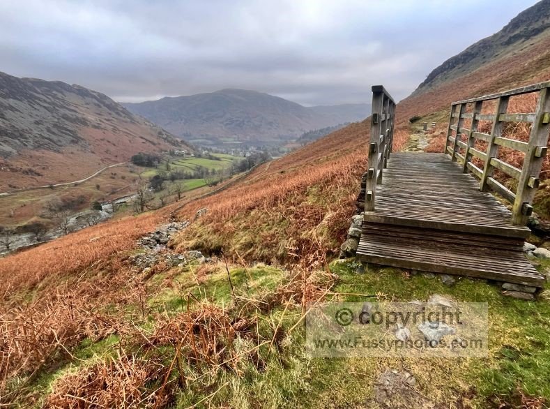 Glenridding Coming Back Into View — A Welcome Change from Today’s Fog Collection