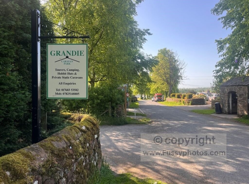Pennine Way Dufton alt text — Off‑street parking in Dufton, near the Pennine Way and the start of the circular walk to High Cup Nick.