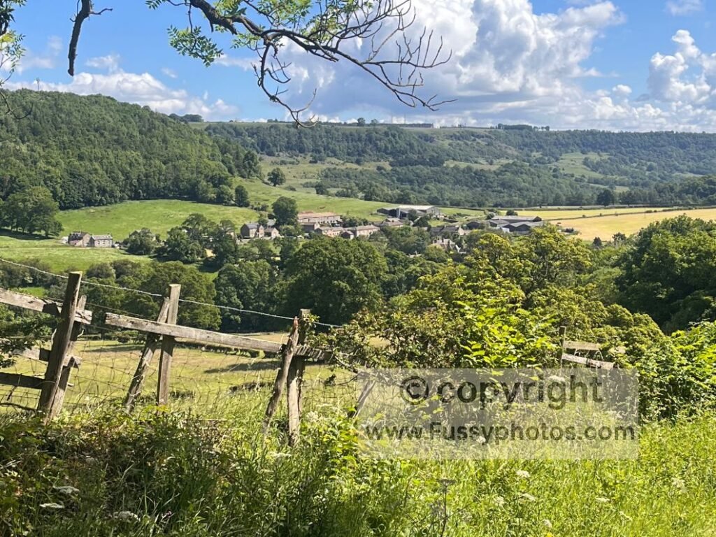 Coast to Coast Marske view — uphill road section with Marske visible behind.