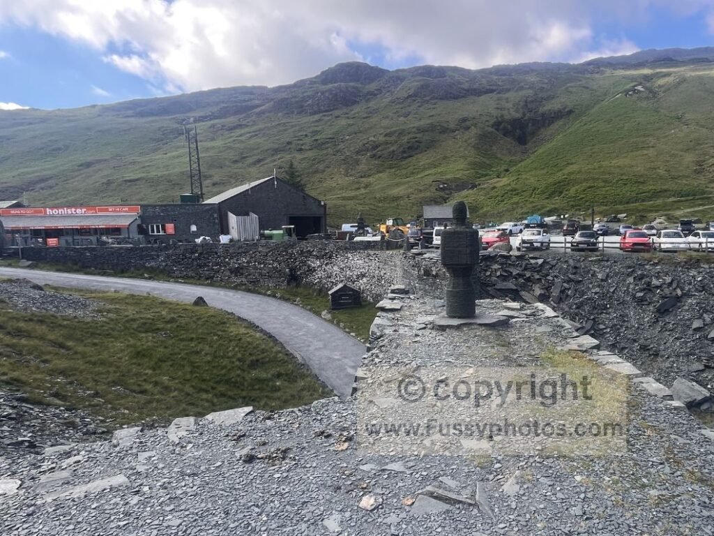 Honister Pass Slate Mine in the Lake District, a popular Coast to Coast rest‑day and sightseeing location.